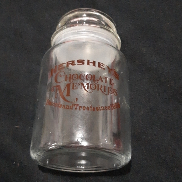 Hershey's  Chocolate Glass Jar - Picture 1 of 4